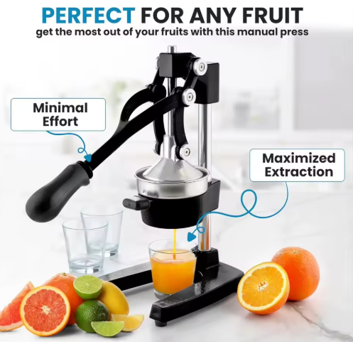 Professional Cast Iron Hand Press Juicer
