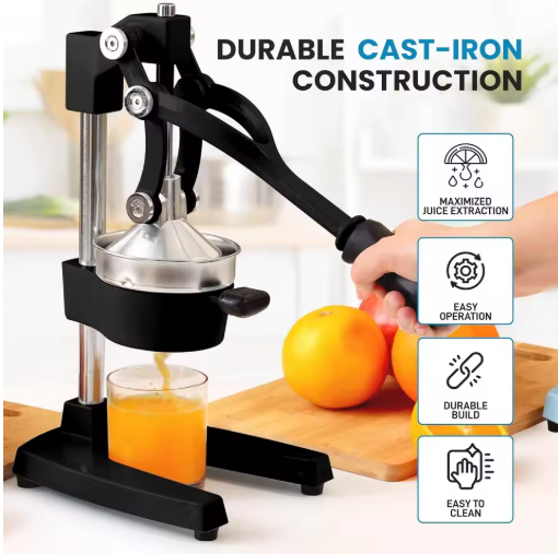 Professional Cast Iron Hand Press Juicer